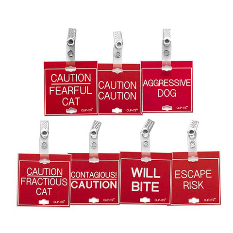 Variety Pack - Warning, Safety Issues Clip-Its™ (Pack of 10)