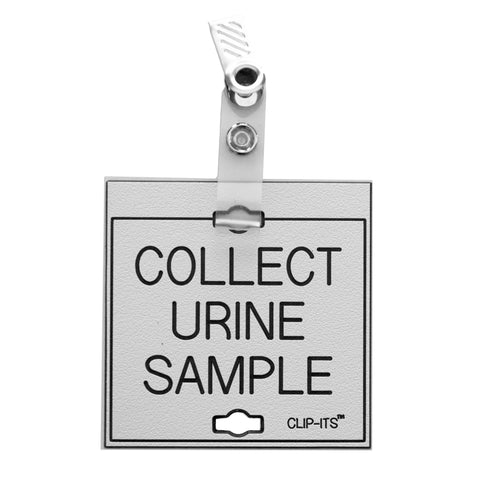 COLLECT URINE SAMPLE Clip-Its™ (Pack of 6)