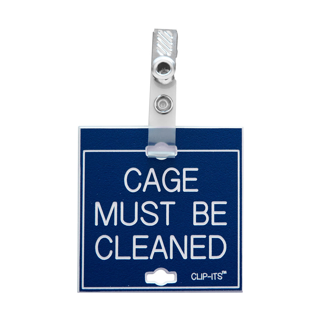 Clip-Its™ - Information, General Information for Kennel Help (Blue with White Text)