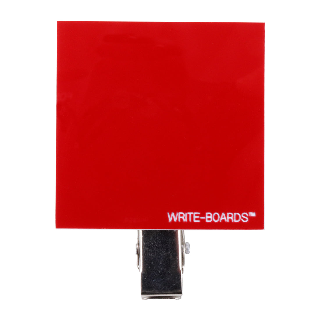 Write-Boards™ 2" x 2" - Blank with Swivel Clip