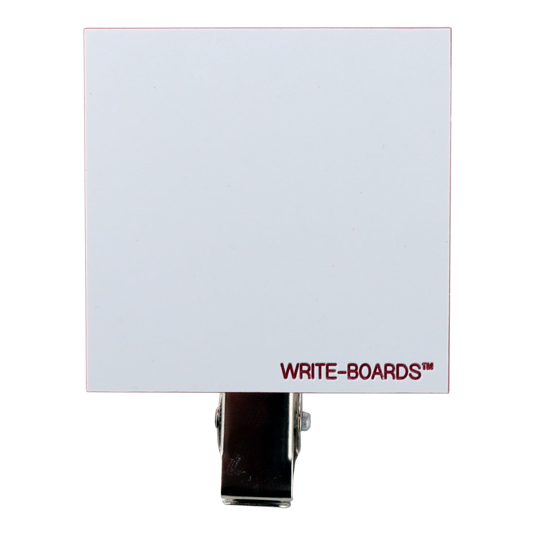 Write-Boards™ 2" x 2" - Blank with Swivel Clip