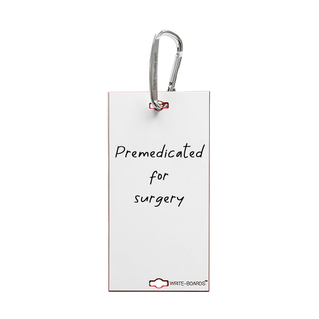 Write-Boards™ 3" x 6" - Blank with Carabiner