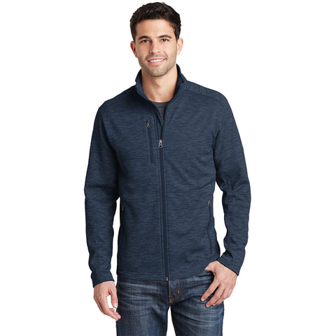 Port Authority® Men's Digi Stripe Fleece Jacket
