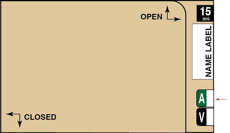 ProFiles™ MiniFiles - Mini Alpha Labels